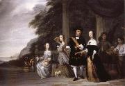 REMBRANDT Harmenszoon van Rijn Pieter Cnoll and his Family France oil painting artist